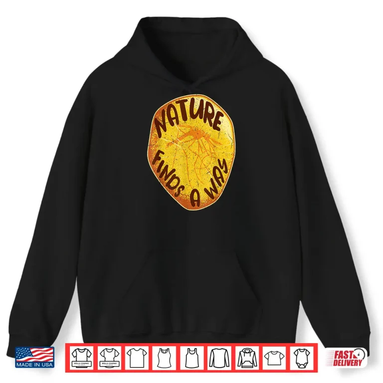 Hoodie Archeology Dinosaur DNA Mosquito Amber Scientific Graphic Shirt