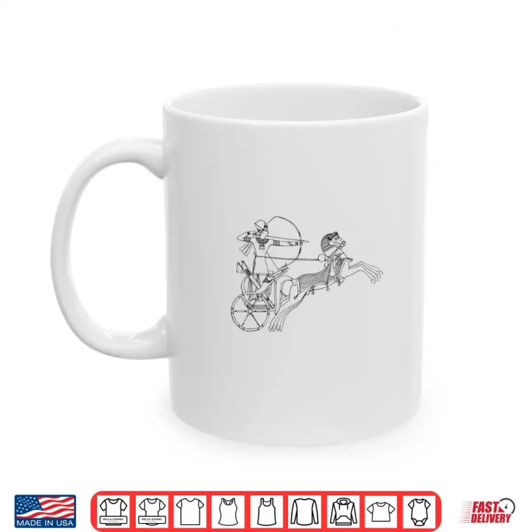 Mug Egyptian Chariot Love Egypt Archaeologist Historical Shirt