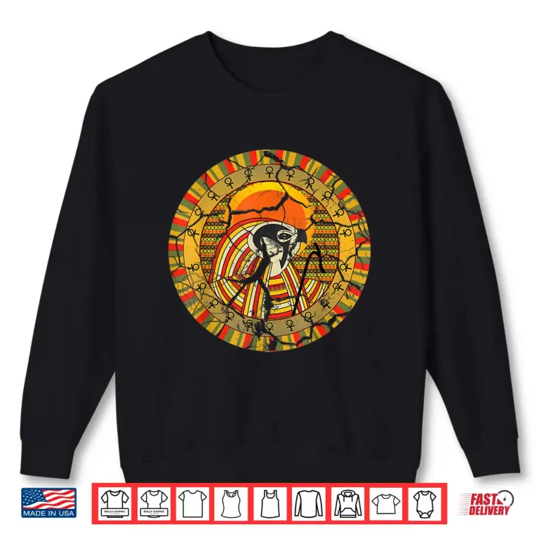 Sweatshirt Egyptian God Of Sun Ancient Egypt Historical Graphic Shirt