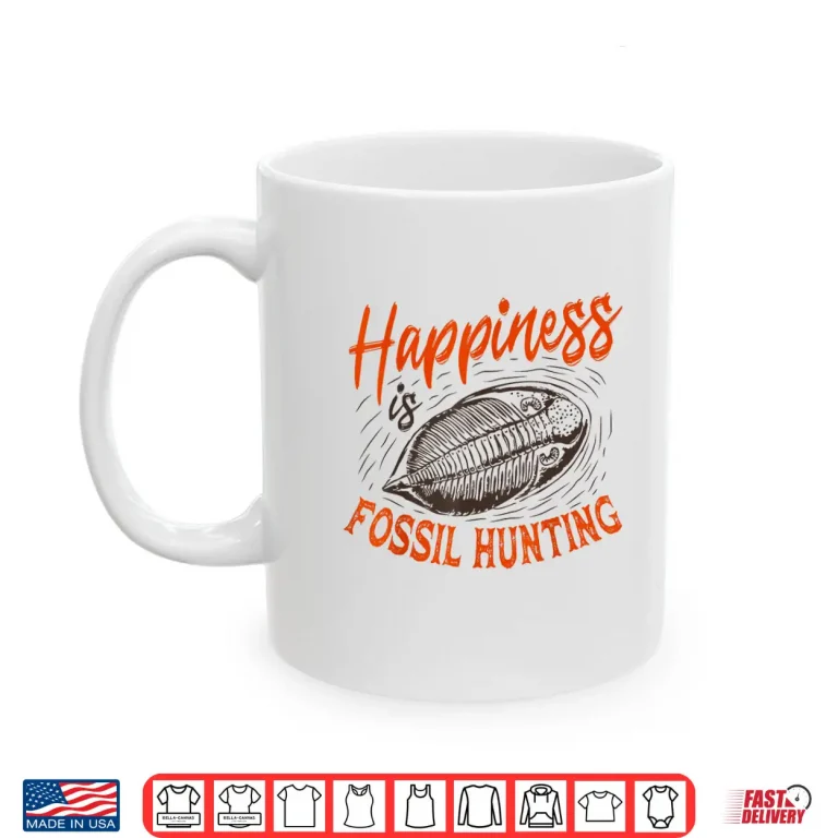 Mug Fossil Hunting Collector Paleontologist Professional Shirt