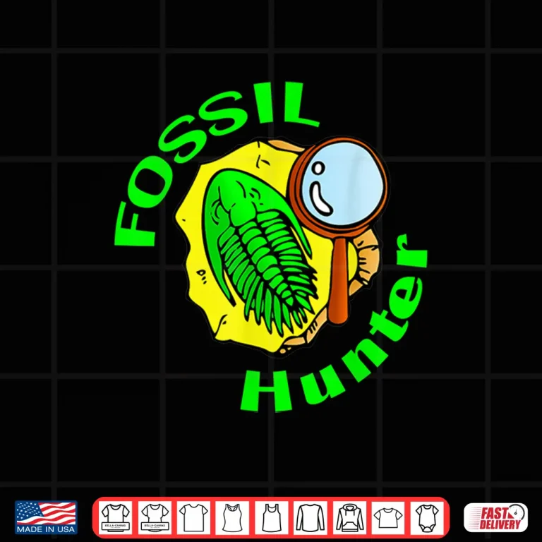 Design Funny Fossil Hunter Geologist Hunting Scientific Shirt