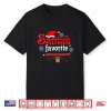 Santas Favorite Archaeologist Christmas Holiday Festive Shirt