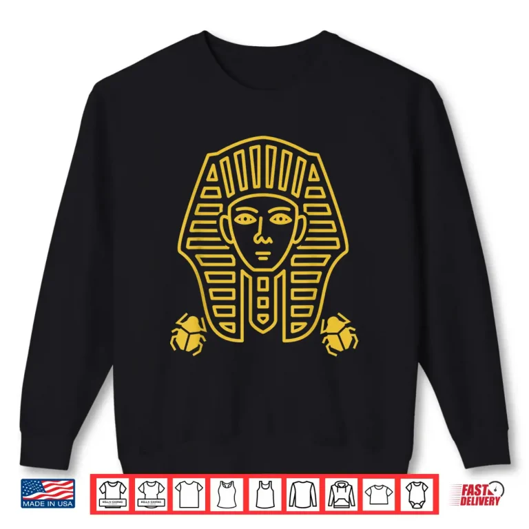 Sweatshirt Ancient Egyptian Pharaoh Archaeologist Historical Graphic Shirt