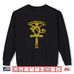 Sweatshirt Ancient Egyptian Eye Of Horus Ankh Egypt Archaeologist Shirt