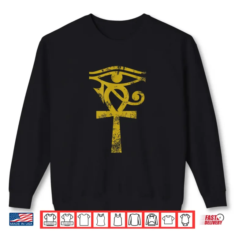 Ancient Egyptian Eye Of Horus Ankh Egypt Archaeologist Shirt 2 Sweatshirt Ancient Egyptian Eye Of Horus Ankh Egypt Archaeologist Shirt