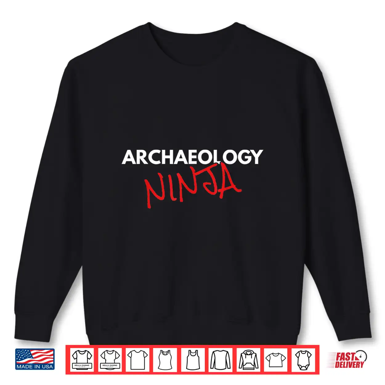 Archaeology Ninja Professional Character Graphic Design Shirt Archaeology Ninja Professional Character Graphic Design Shirt