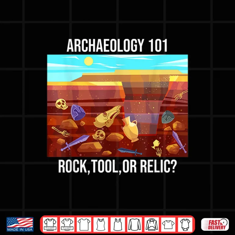 Design Archaeology One Oh One Rock Tool Relic Graphic Shirt