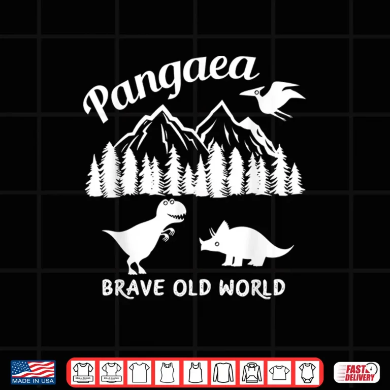 Design Brave Old World Reunite Pangaea Historical Graphic Shirt