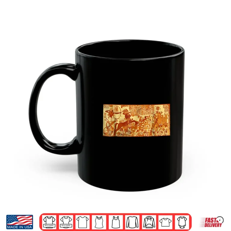 Mug Egyptian Mural Love Egypt Archaeologist Historical Shirt