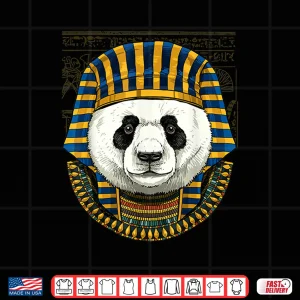 Design Panda Egyptian Pharaoh Historian Archaeologist Graphic Shirt