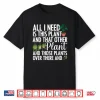 Botanical Art Gardening Professional Plant Lover Graphic Shirt