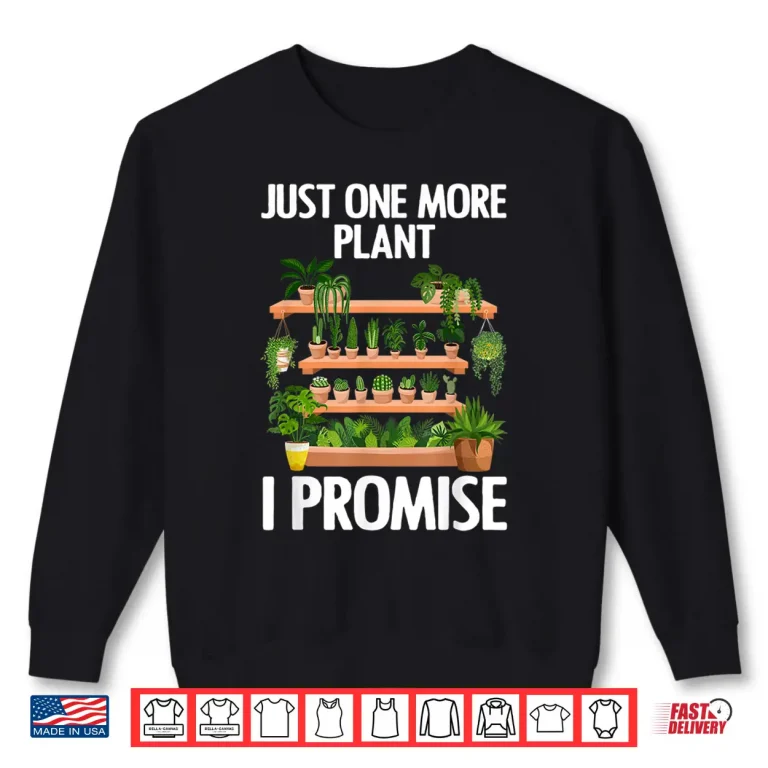 Sweatshirt Botanical Study Garden Professional Plant Lover Design Shirt