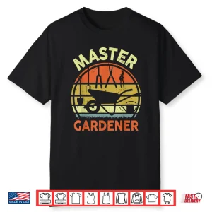 Garden Master Professional Horticulture Fatherhood Vintage Shirt