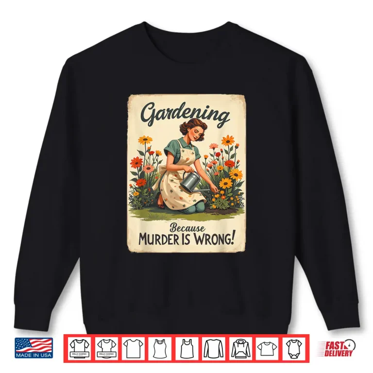 Sweatshirt Gardening Enthusiast Professional Aesthetic Horticulture Design Shirt