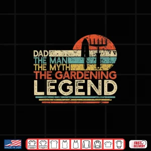 Design Gardener Legend Professional Horticulture Achievement Graphic Shirt