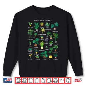 Sweatshirt Plant Alphabet Professional Horticulture Educational Design Shirt
