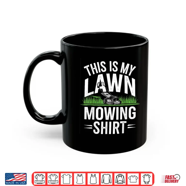 Mug Professional Lawn Mowing Performance Minimalist Graphic Shirt