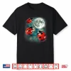 Three Ladybug Moon Red Beetles Outdoors Nature Graphic Shirt