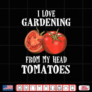 Design Vegetable Gardener Professional Tomato Pun Horticulture Shirt