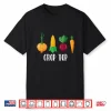 Crop Top Funny Farming Root Vegetable Gardening Farmer Shirt