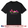Holland Watercolor Tulip Flower Botanical Floral Design Shirt