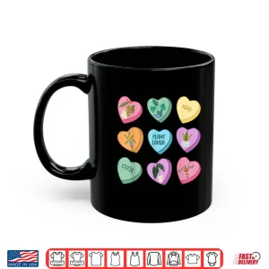 Mug Heart Candy Valentine Plant Houseplant Horticulture Graphic Shirt