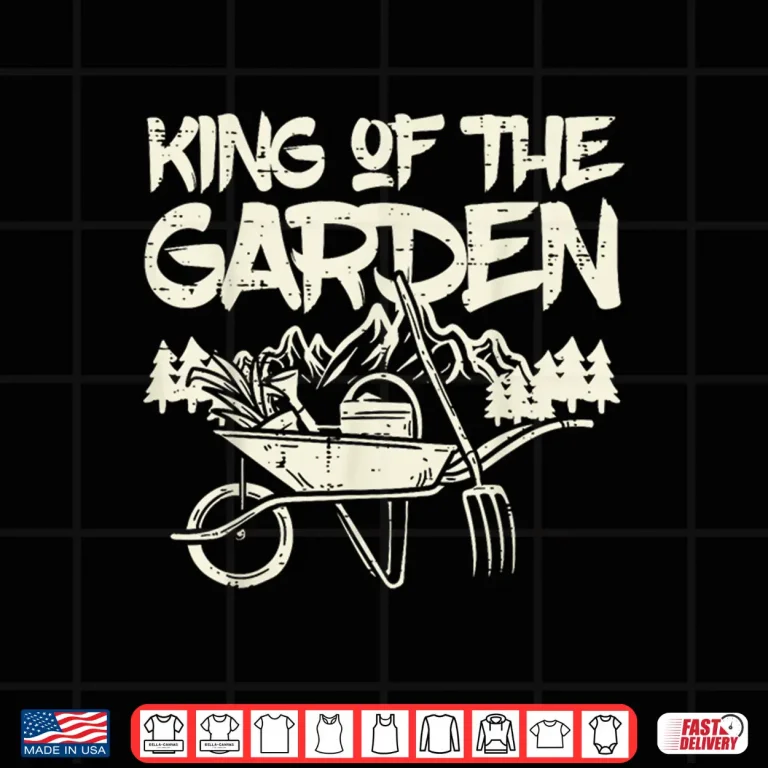Design King Of The Garden Professional Horticulture Achievement Shirt