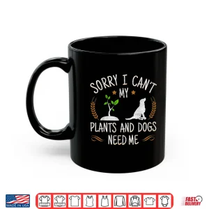 Mug Plants And Dog Lover Professional Horticulture Pet Owner Shirt