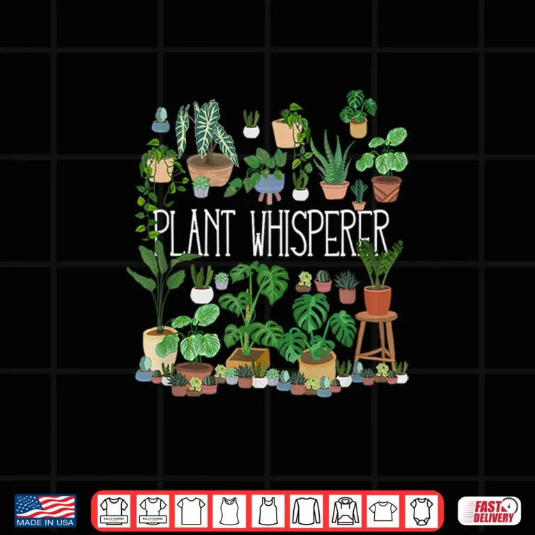 Design Plant Whisperer Professional Horticulture Minimalist Graphic Shirt