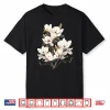 Retro Flower Magnolia Blossom Botanical Nature Lover Shirt