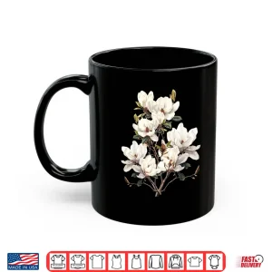 Mug Retro Flower Magnolia Blossom Botanical Nature Lover Shirt