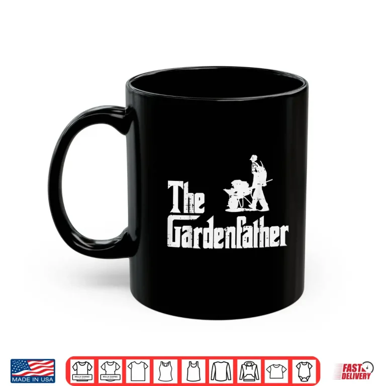 Mug The Gardenfather Funny Movie Pun Professional Fatherhood Shirt