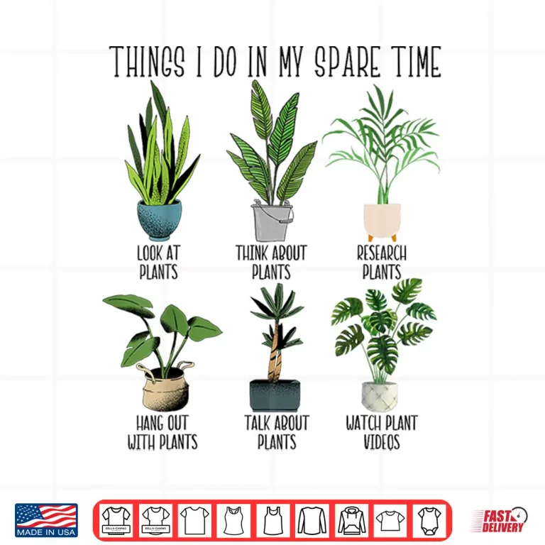 Design Things I Do In My Spare Time Professional Horticulture Humor Shirt