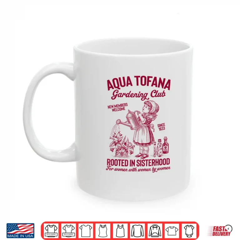 Mug Aqua Tofana Gardening Club Professional Planting Shirt