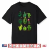 Desert Succulent Cactus Plants Aesthetic Minimalist Shirt