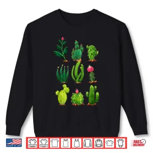 Sweatshirt Desert Succulent Cactus Plants Aesthetic Minimalist Shirt