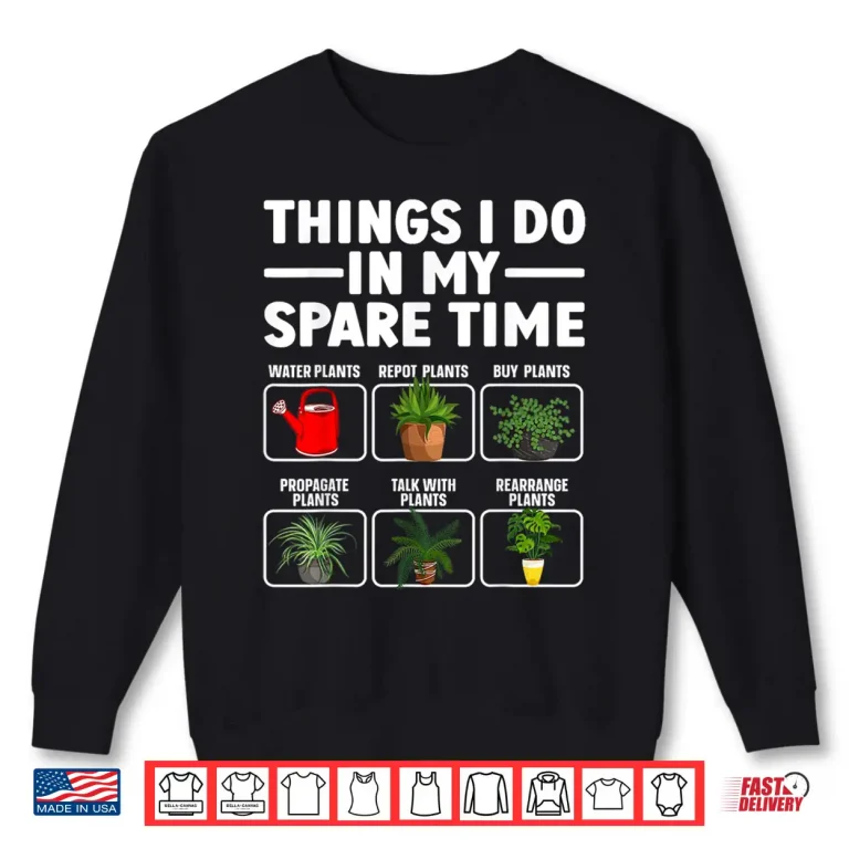 Sweatshirt Funny Plant Art Gardener Plant Lover Aesthetic Shirt