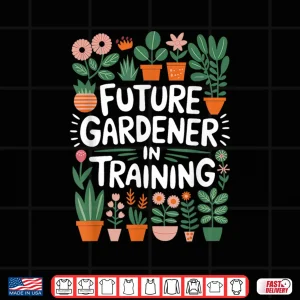 Design Gardener Plant Lover Professional Horticulture Graphic Shirt