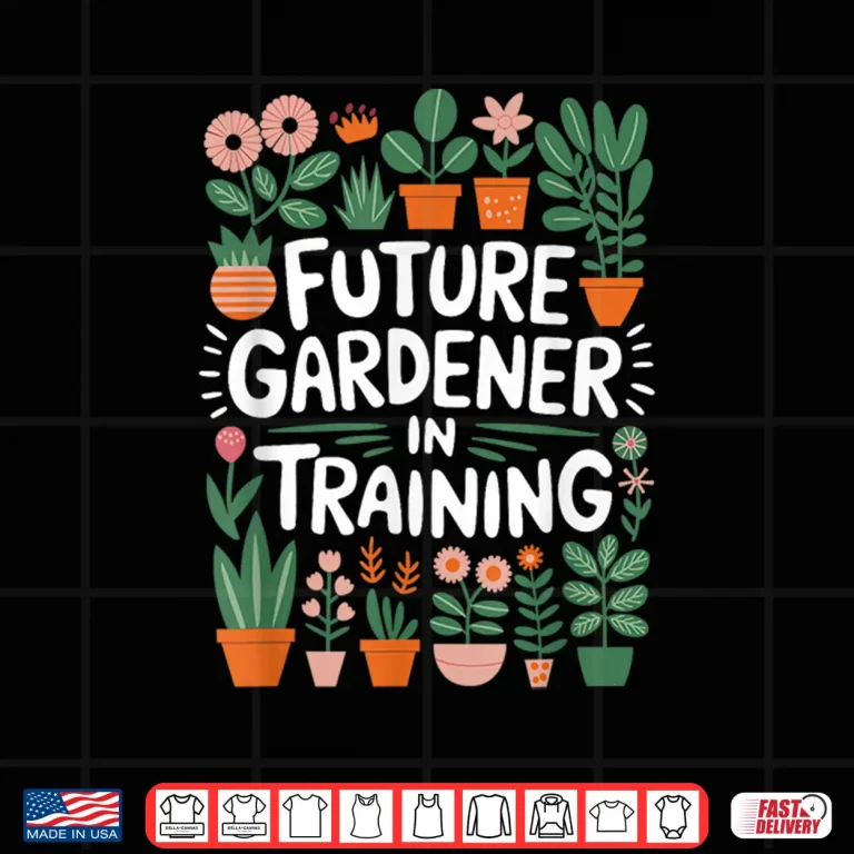 Design Gardener Plant Lover Professional Horticulture Graphic Shirt