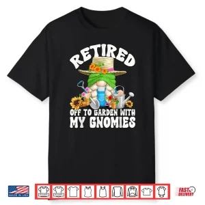 Gardening Grandma Gnome Professional Horticulture Graphic Shirt