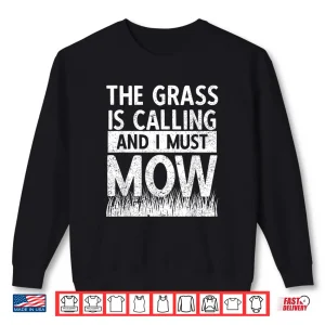 Sweatshirt Lawn Mower Lawn Maintenance Professional Gardener Shirt