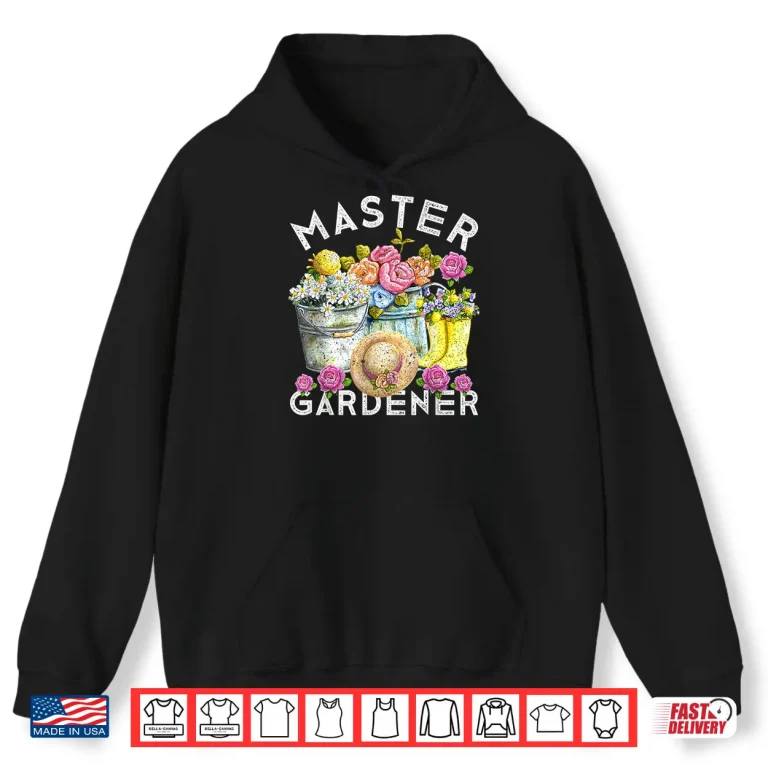 Hoodie Master Gardener Professional Horticulture Statement Shirt