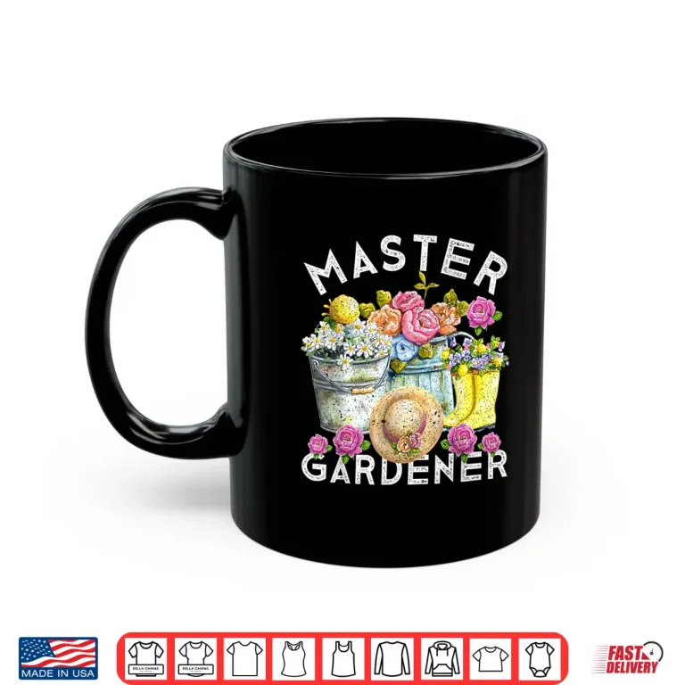 Mug Master Gardener Professional Horticulture Statement Shirt