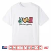 Peace Love Gardening Tools Flowers Garden Lover Shirt