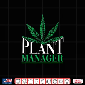 Design Plant Manager Professional Horticulture Identity Shirt