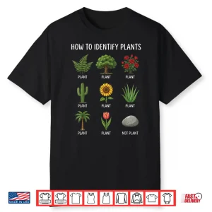 Scientific Botanical Guide How To Identify Plants Shirt
