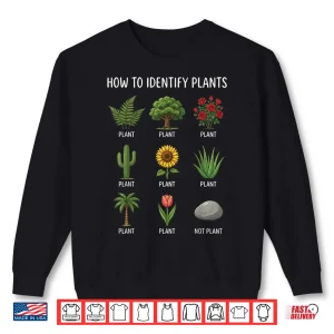 Sweatshirt Scientific Botanical Guide How To Identify Plants Shirt