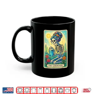 Mug The Gardener Tarot Card Mystic Botanical Aesthetic Shirt