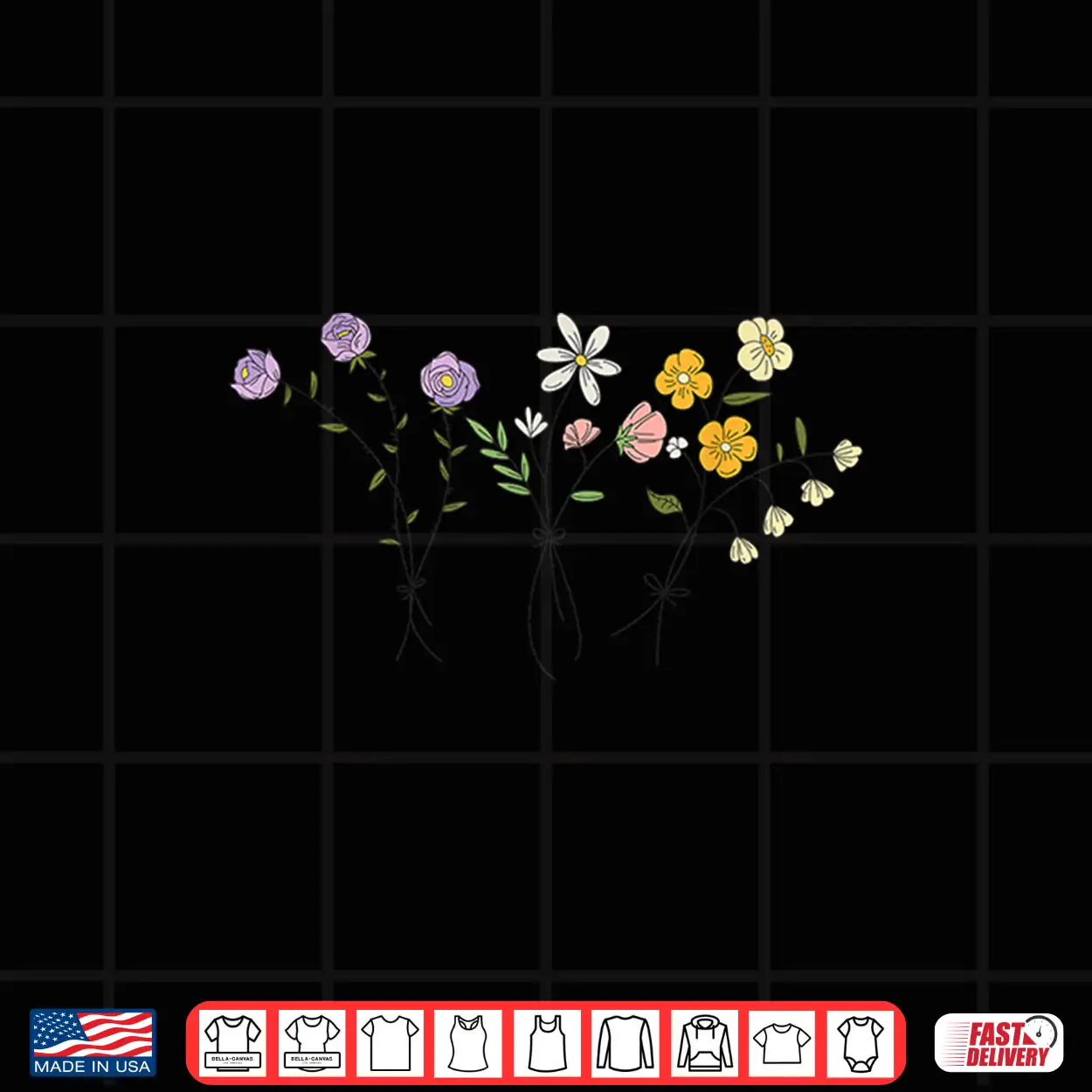 Vintage Botanical Beautiful Flower Pun Artistic Shirt Vintage Botanical Beautiful Flower Pun Artistic Shirt