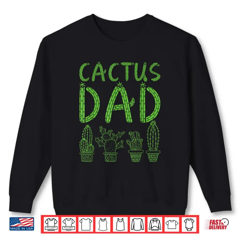 Sweatshirt Cactus Succulent Gardening Cacti Professional Graphic Shirt